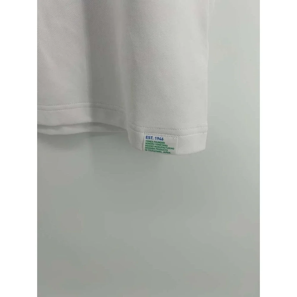 Yonex Tennis Polo Shirt‎ White 75th Anniversary Size XXL Limited Edition Rare